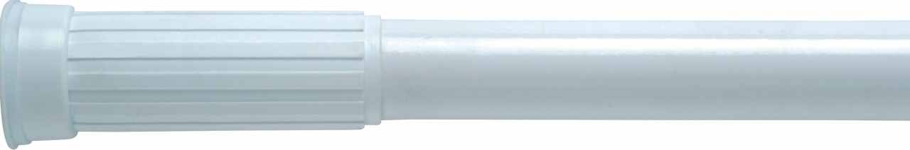 Teleskopická rozpěrná tyč hliníková 70-120 cm bílá