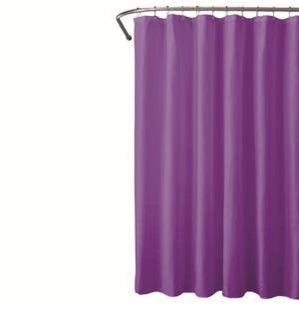 Koupelnový závěs, PEVA, fialový, 180x200 cm