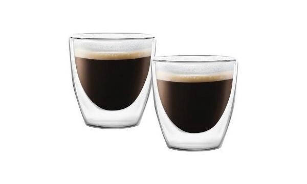 Foto Sada 2 dvoustěnných sklenic na  espresso 80ml AMO 5837, 80 ml